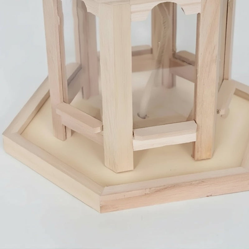 EcoNest – Artisan Wooden Birdhouse with Integrated Hydration System