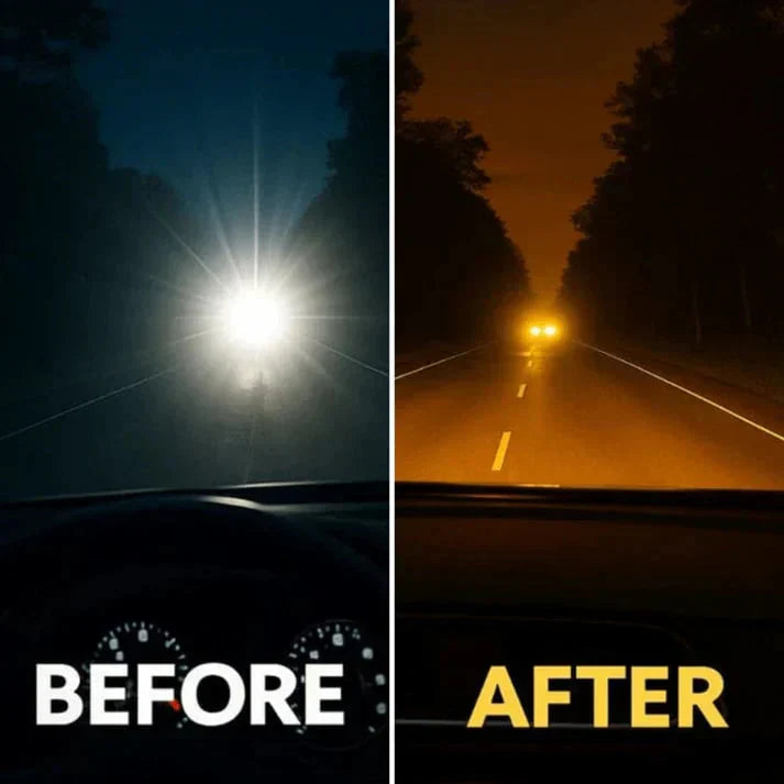 Night Driving Glasses | Glare Protection | Completely Blocks Side Light