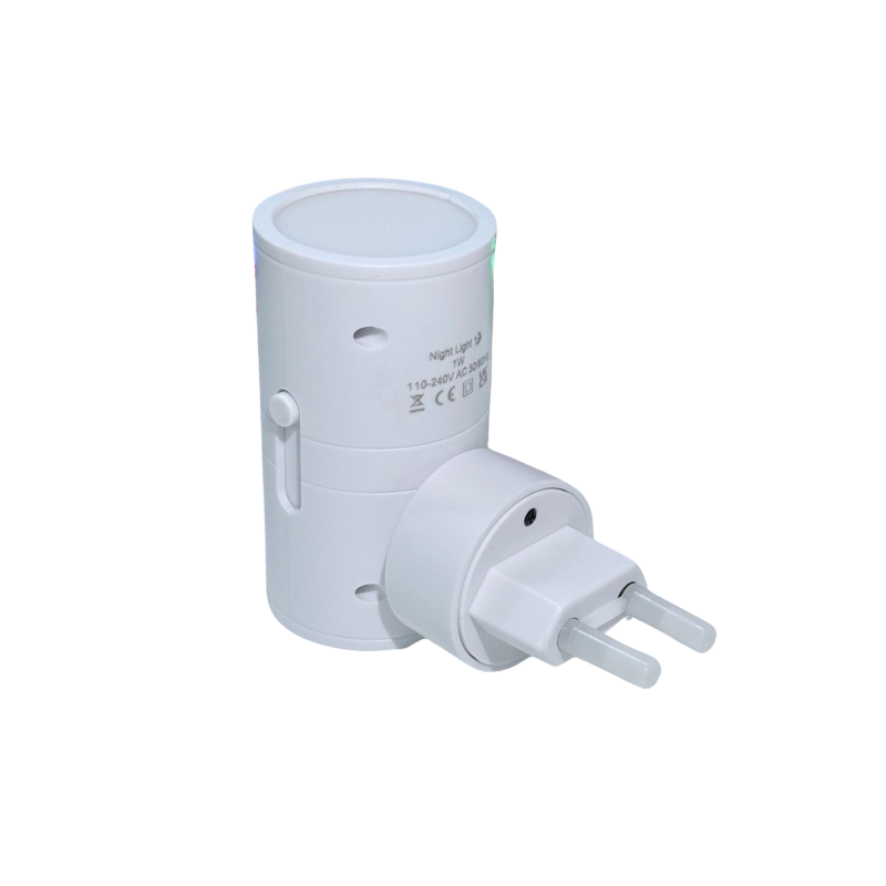 LED Night Light with Automatic Sensor – Energy-Saving Bedside Lamp