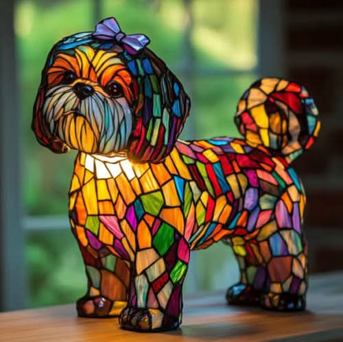 Pet-Themed Night Light | Warm Glow | USB Powered with Switch