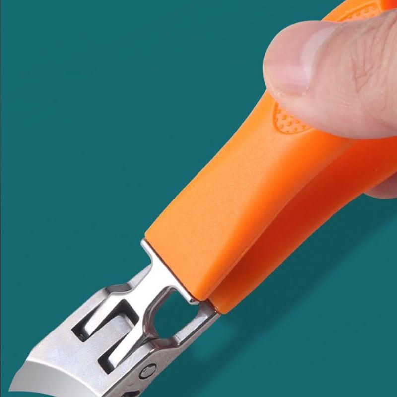 Stainless Steel Nail Clipper for Thick Nails | 15 mm Opening | Splash-Proof