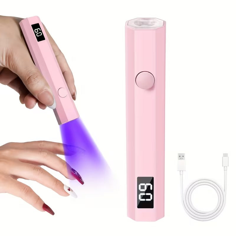 Portable UV LED Nail Lamp for Quick Curing and Flawless Finish