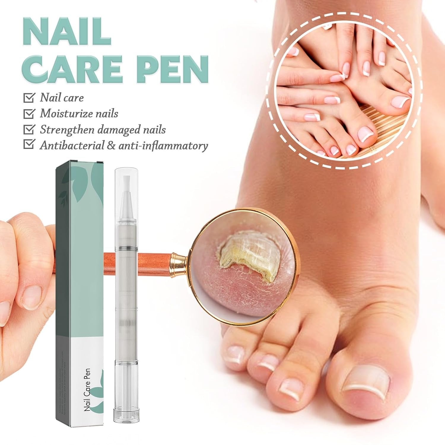 Organic Nail Care Stick for Healthy Nails