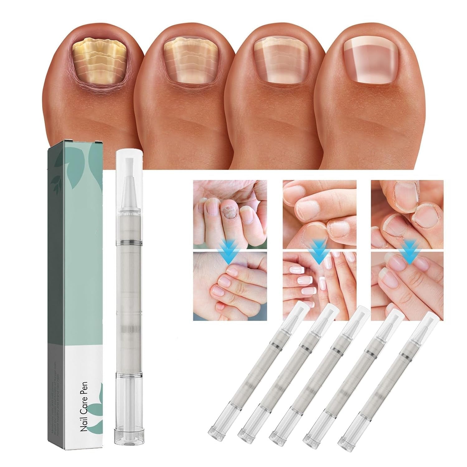Organic Nail Care Stick for Healthy Nails