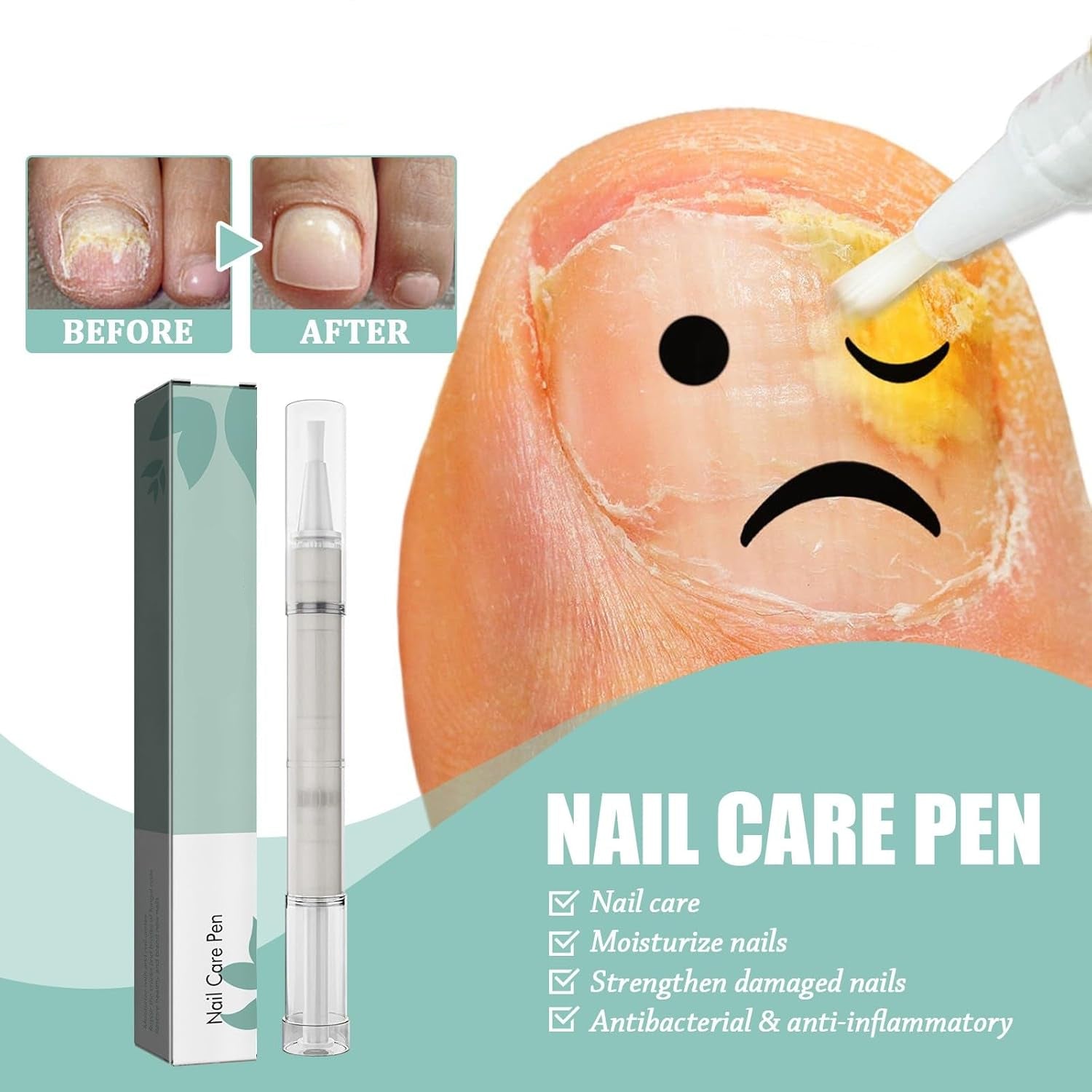 Organic Nail Care Stick for Healthy Nails