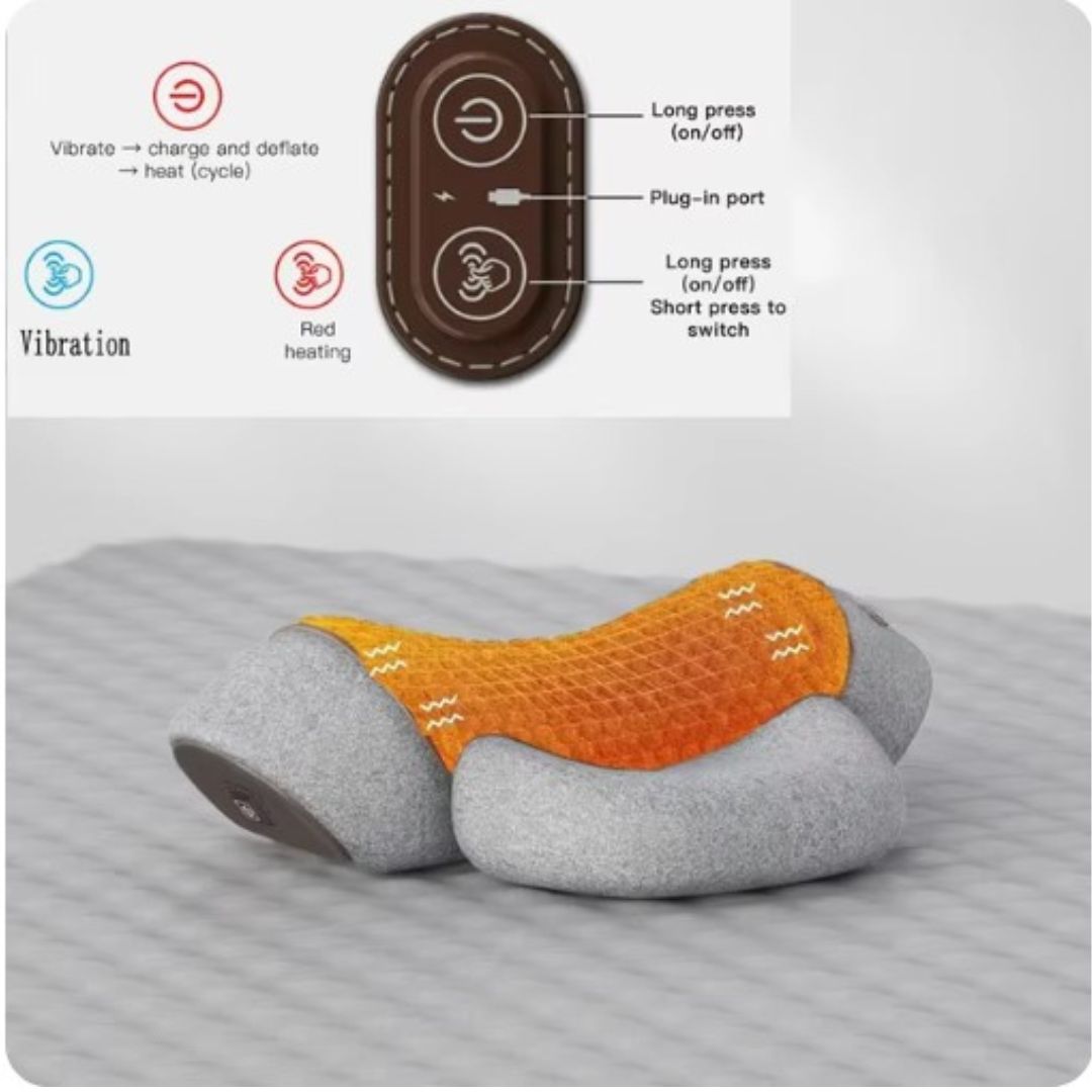 DreamAlign Memory Foam Pillow for Ultimate Neck Relief
