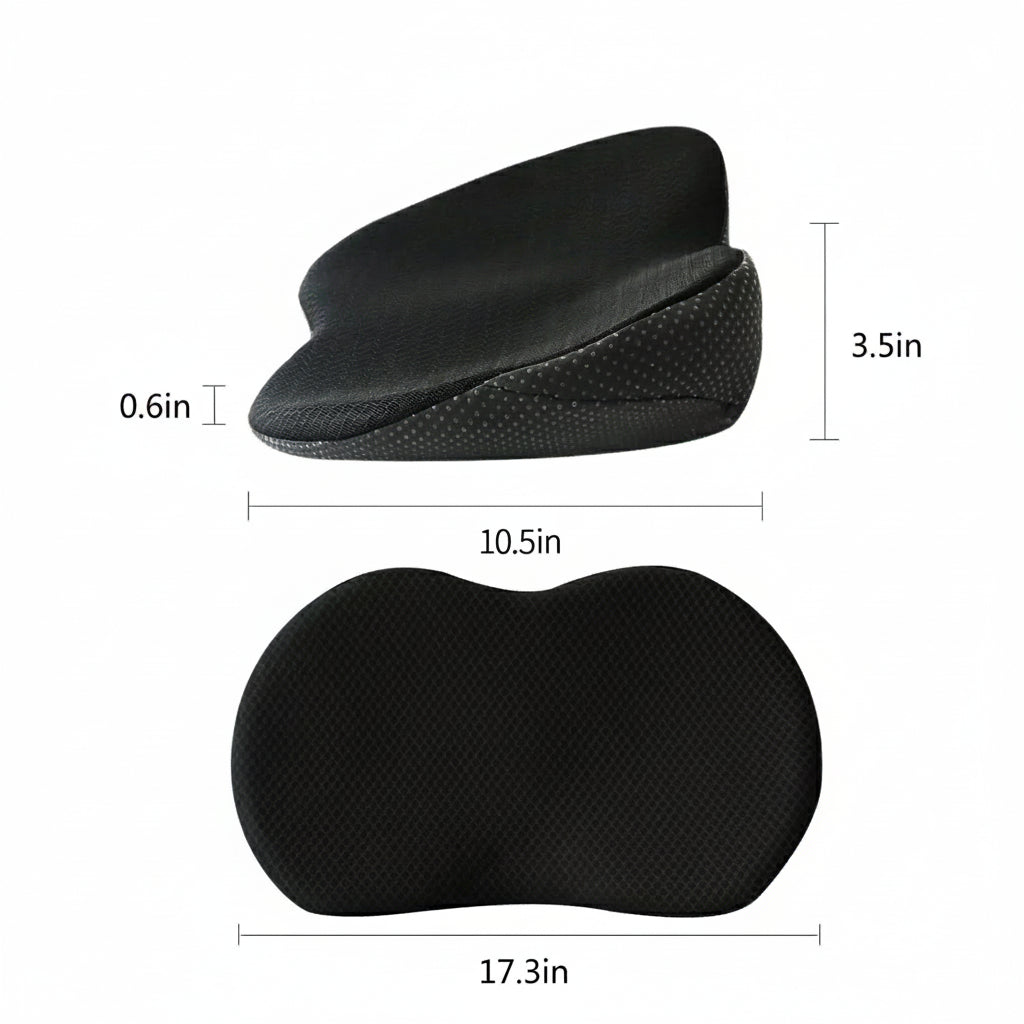 ComfortMax - Ergonomic Memory Foam Seat Cushion for Pain Relief