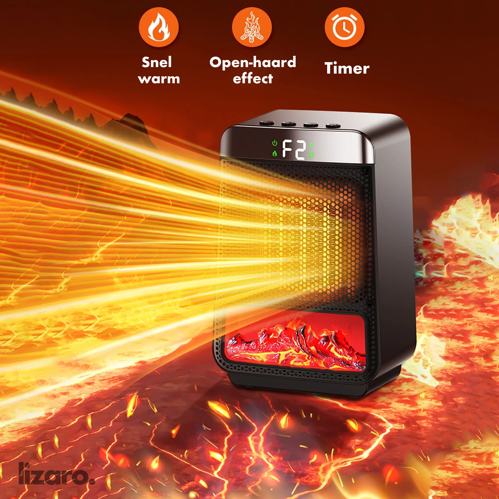 EcoSmart Radiant Heater for Spacious Areas with Savings Focus