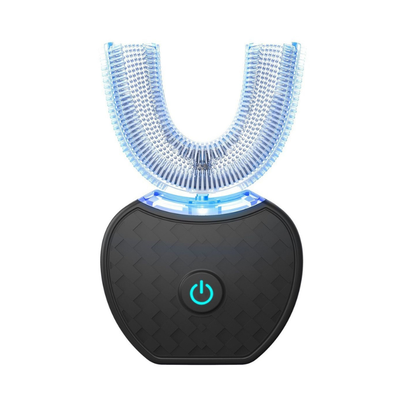 Revolutionary SonicWave Electric Toothbrush with U-Shaped Design