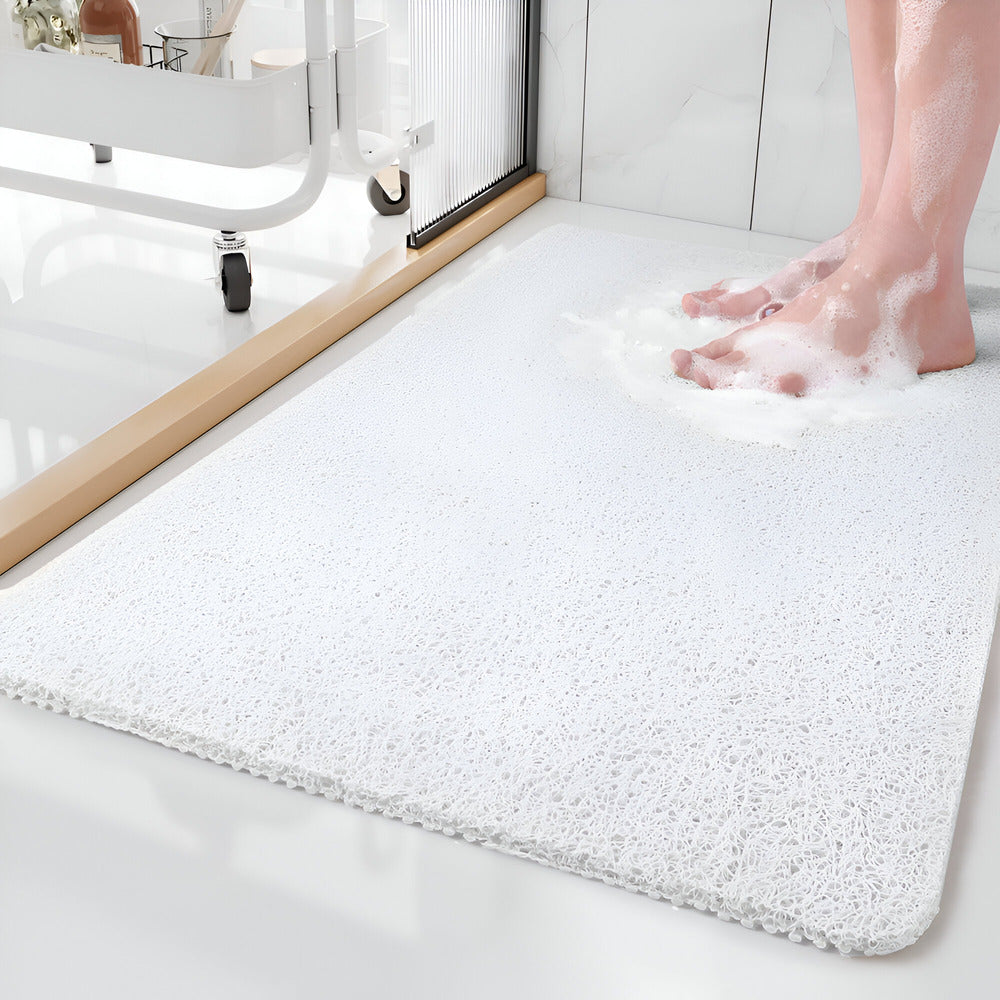 Cushioned Anti-Slip Shower Floor Mat for Safety & Comfort