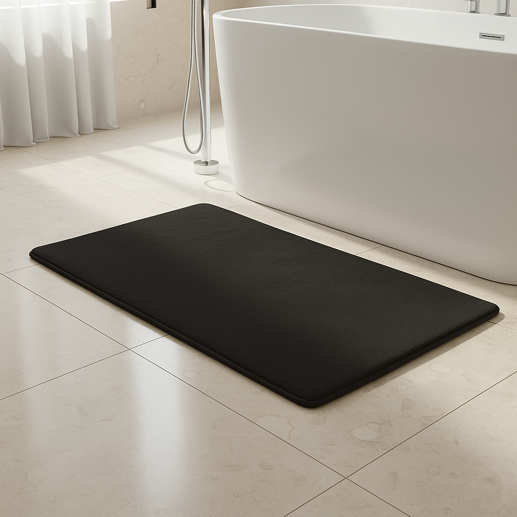 Plush Comfort Bath Mat with Non-Slip Support