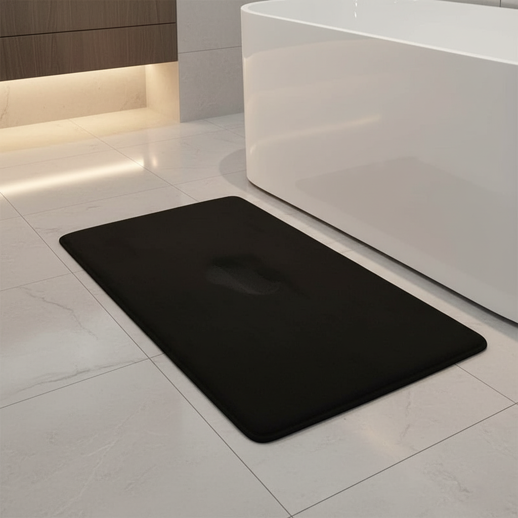 Plush Comfort Bath Mat with Non-Slip Support