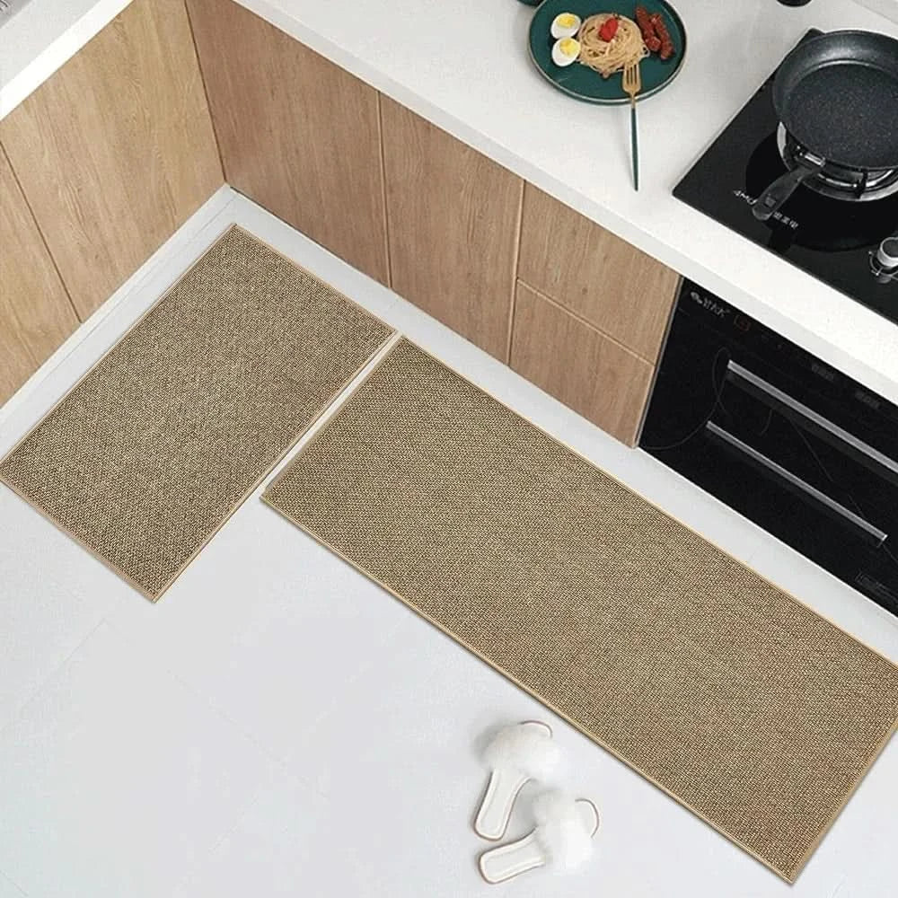 Washable Kitchen Runner Rug with Non-Slip Backing