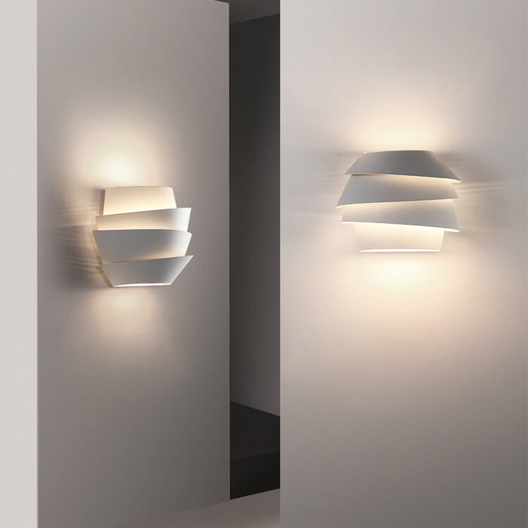 ScandiCharm Dual Light Wall Fixture - Modern Iron Design