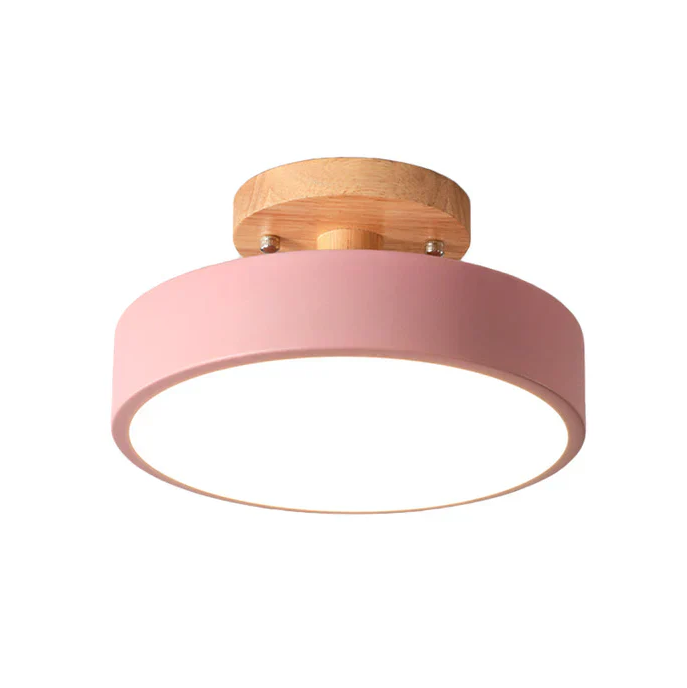 Sleek LED Ceiling Light: Modern Design Meets Cozy Illumination