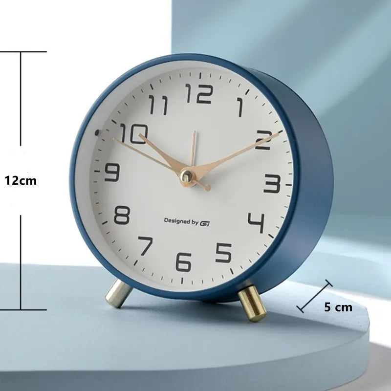 Sleek Nordic Silent Clock for Elegant Spaces