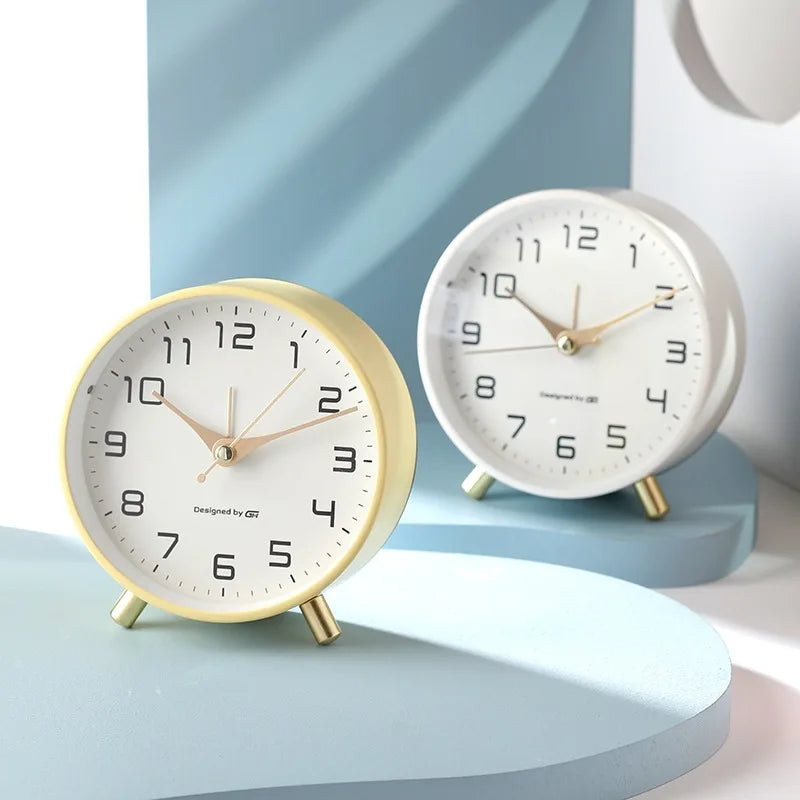 Sleek Nordic Silent Clock for Elegant Spaces