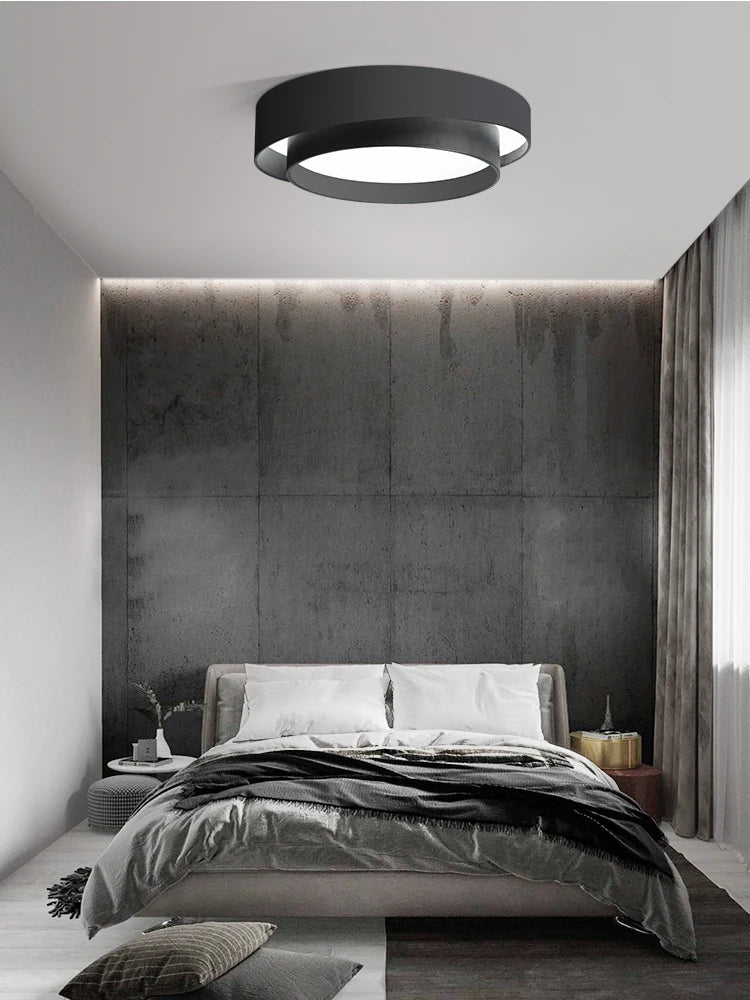 Sleek Scandinavian LED Ceiling Fixture for Modern Spaces