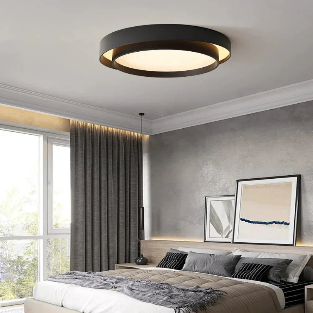 Sleek Scandinavian LED Ceiling Fixture for Modern Spaces