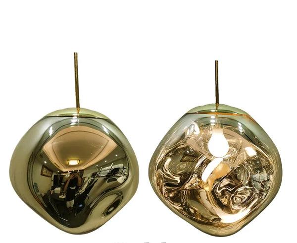 LumiSphere Glass Hanging Light - Modern Scandinavian Design