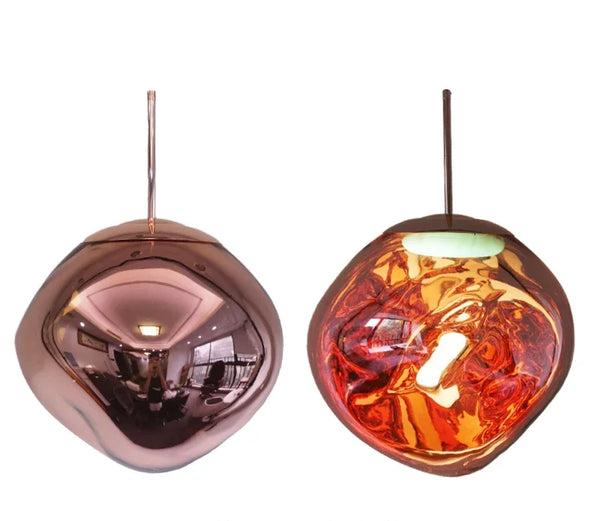 LumiSphere Glass Hanging Light - Modern Scandinavian Design