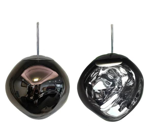 LumiSphere Glass Hanging Light - Modern Scandinavian Design