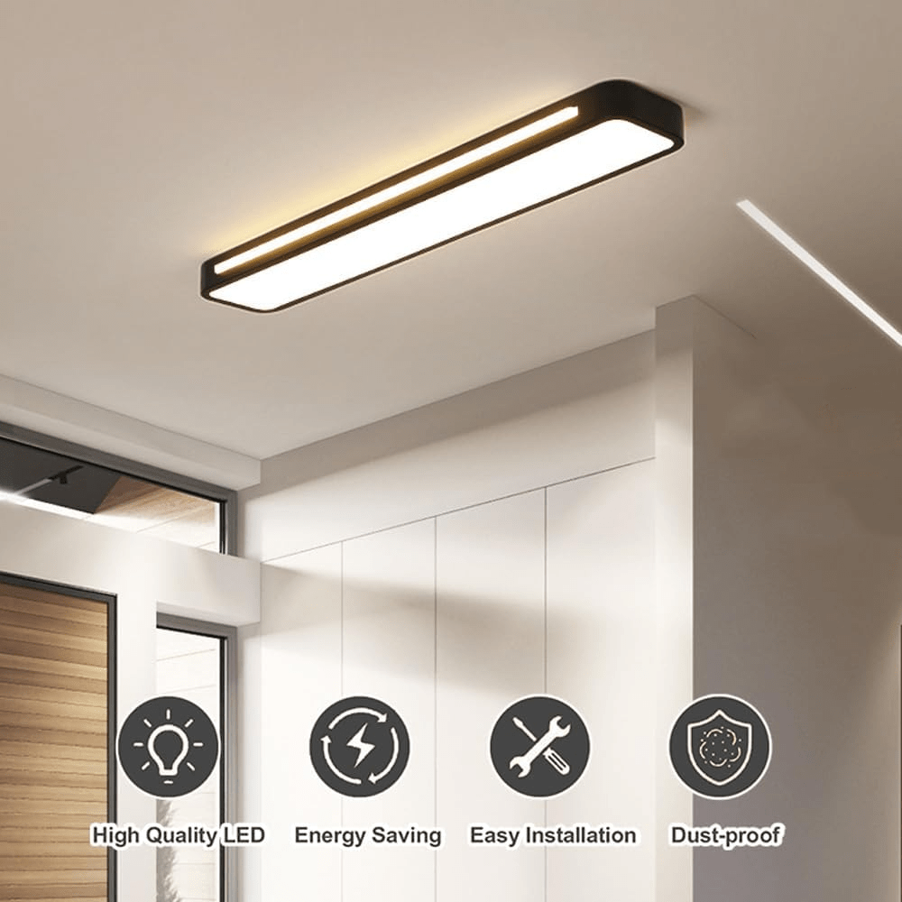 ScandiGlow Modern LED Ceiling Light for Elegant Spaces