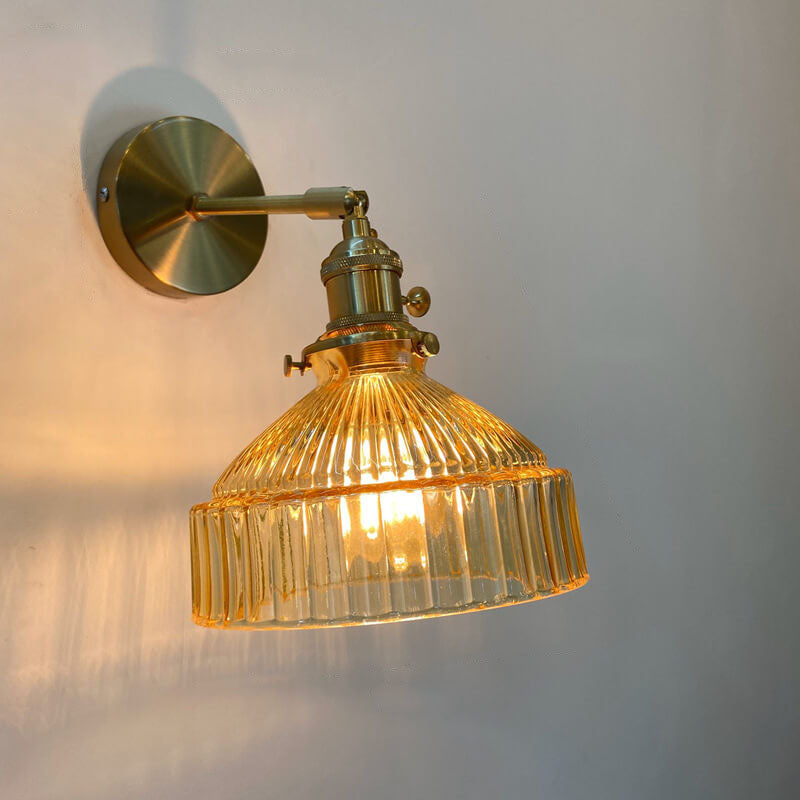 Elegant Hardwired Dome Wall Light Fixture for Indoor Spaces
