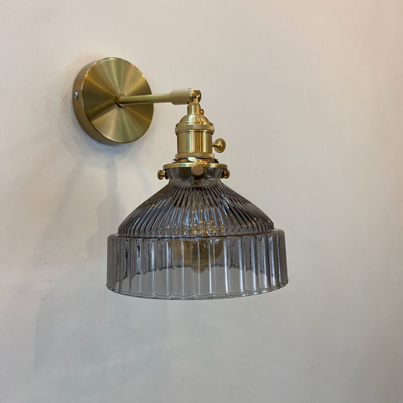 Elegant Hardwired Dome Wall Light Fixture for Indoor Spaces