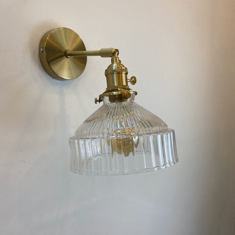 Elegant Hardwired Dome Wall Light Fixture for Indoor Spaces