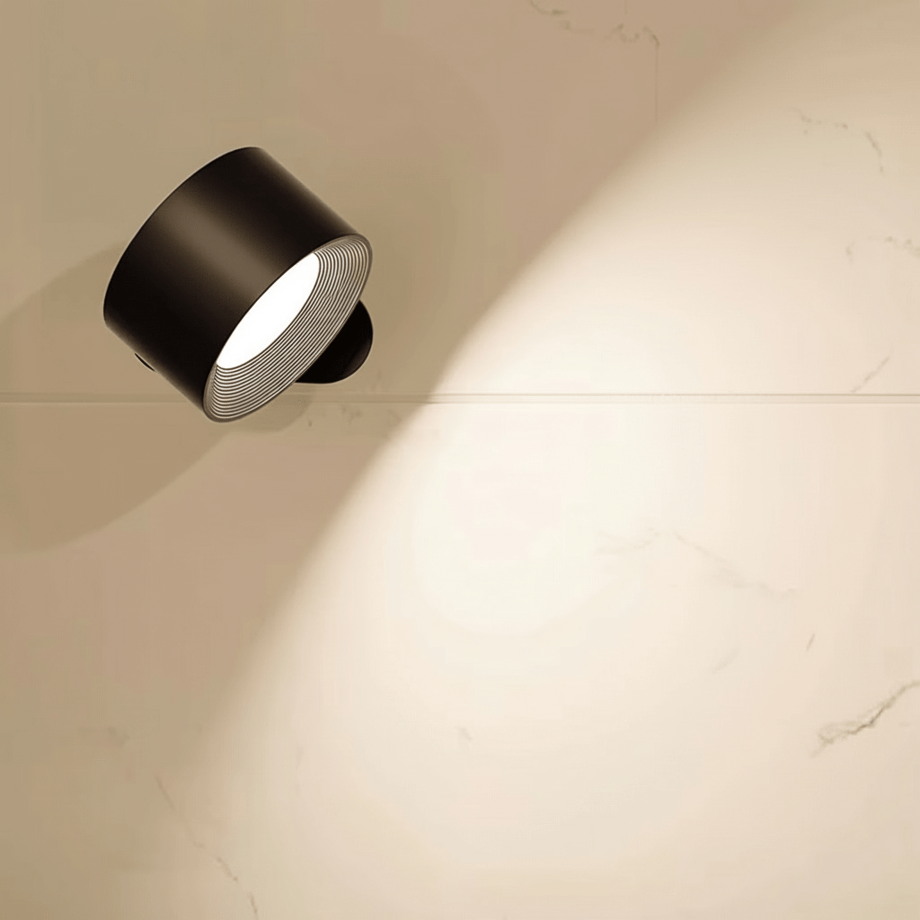 Cordless Scandinavian Wall Lamp with Remote Control