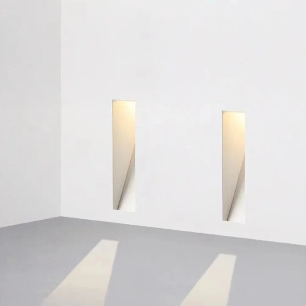 Elegant LED Wall Light with Motion Sensor for Stairs and Hallways