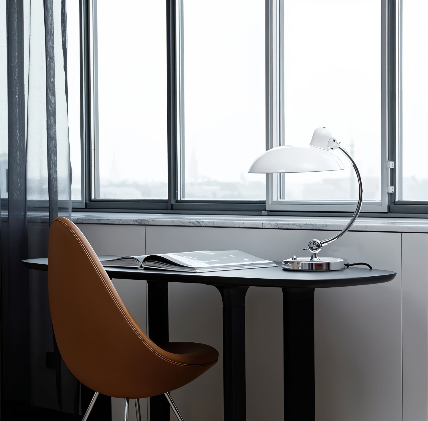 Classic Elegance Adjustable Dome Lamp for Reading and Work