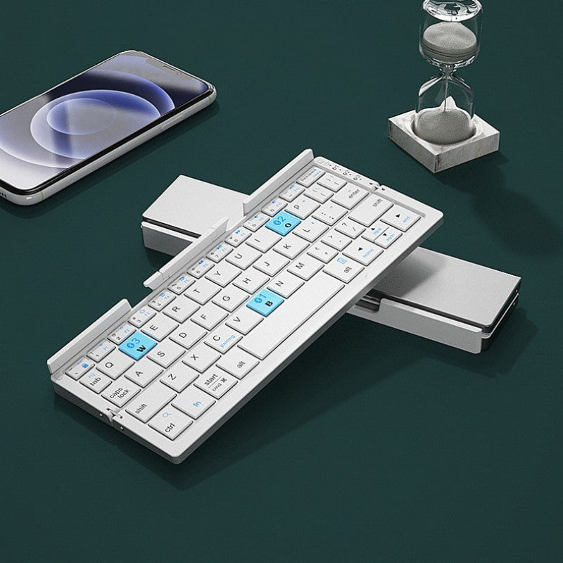 Compact Wireless Keyboard for On-the-Go Typing