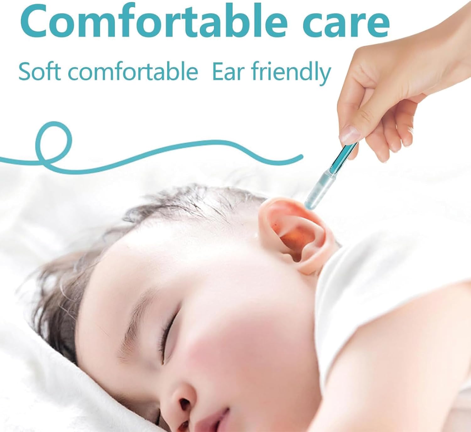 Ear Cleaning Swabs | Itch-Free | Gentle Grip Tip