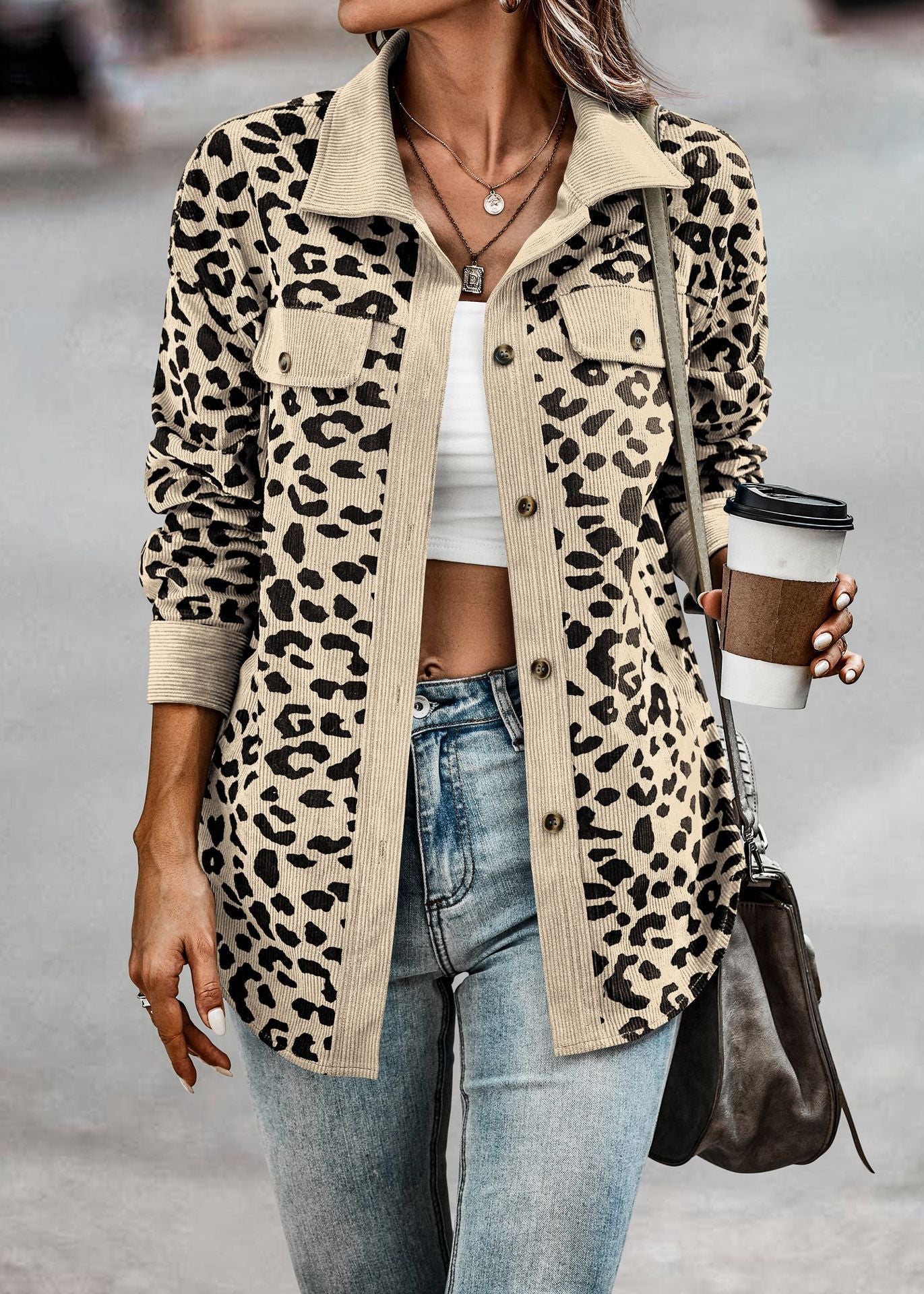 Jungle Chic Leopard Jacket