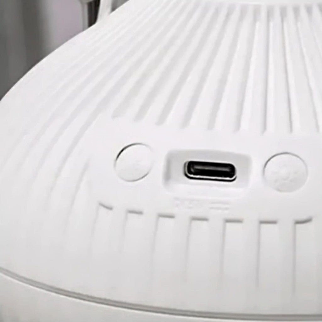 Compact USB Humidifier with LED Light and 300 ml Capacity