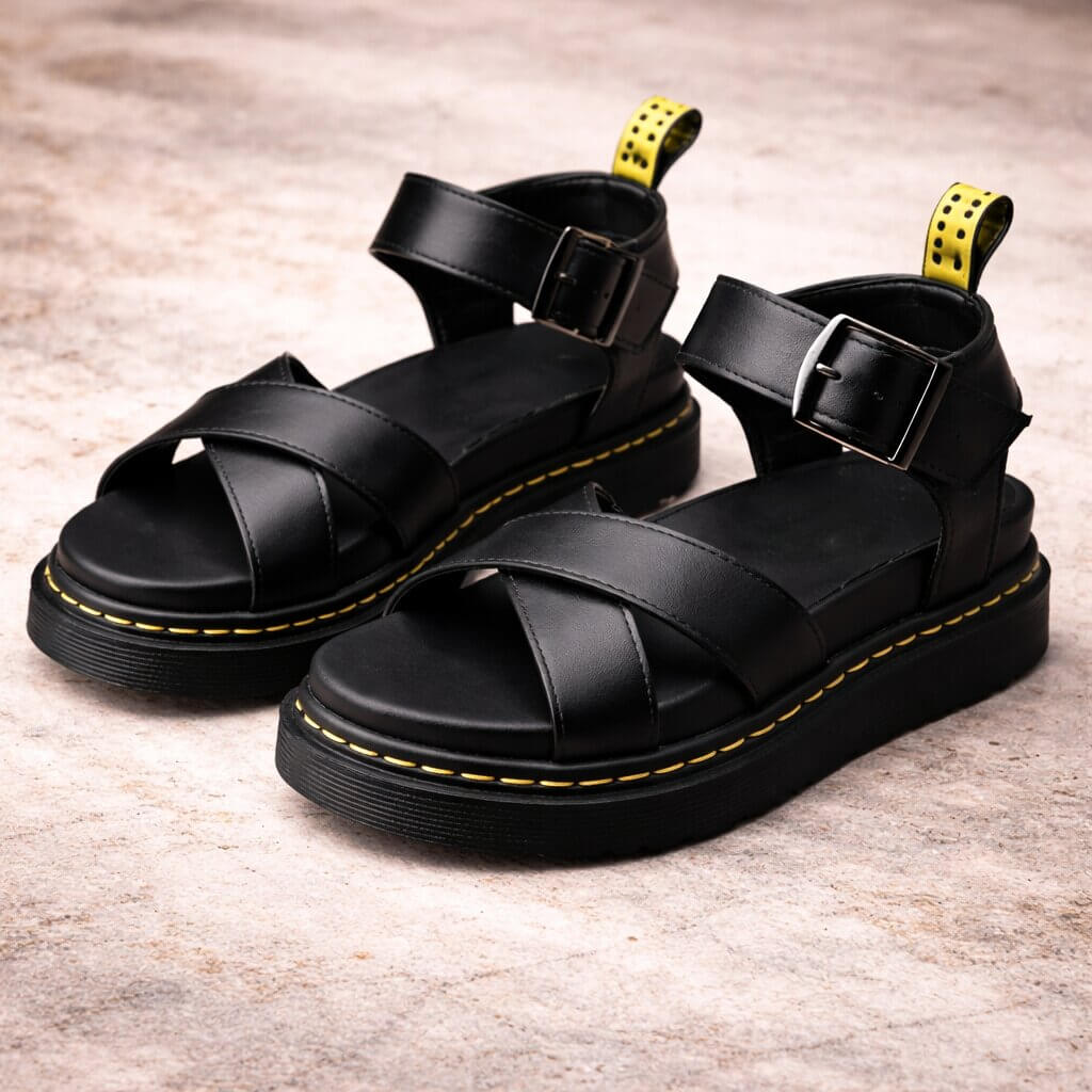 Orthopedic Sandals with Platform Sole | Adjustable Straps