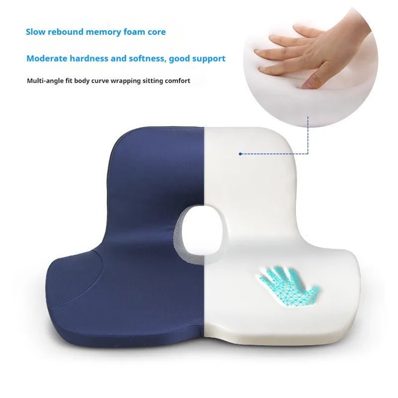 L-Shaped Memory Foam Pillow for Hips and Waist | Non-Slip Design