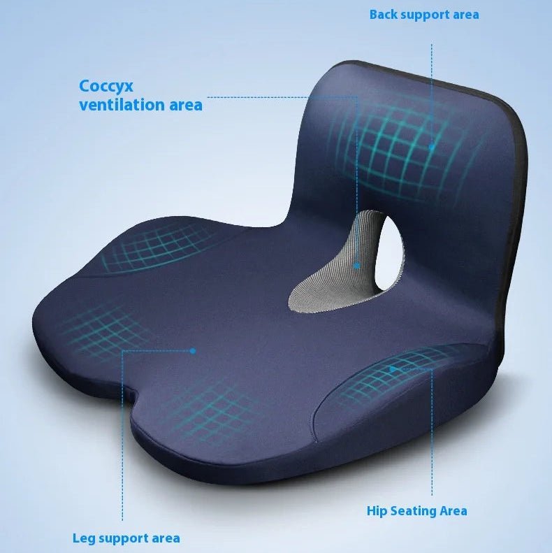L-Shaped Memory Foam Pillow for Hips and Waist | Non-Slip Design