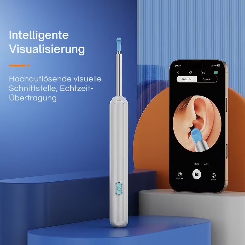 Otoscope with Camera | Ear Cleaner | Live View on Smartphone