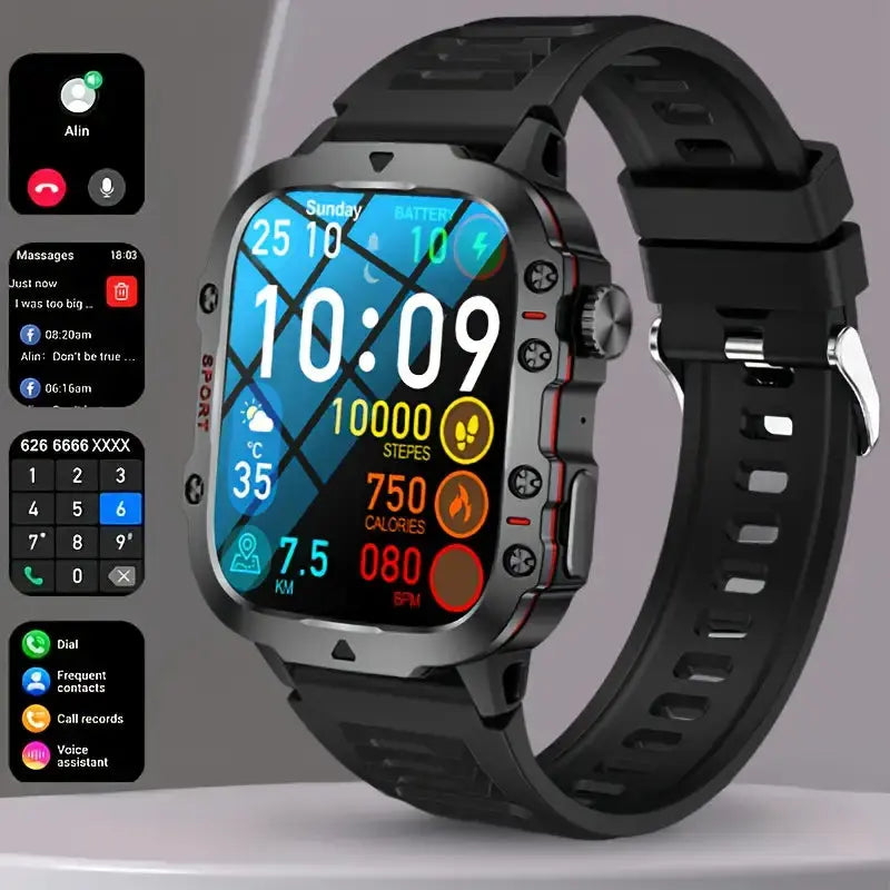Waterproof Outdoor Smartwatch | Multifunctional Features