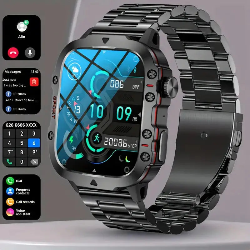 Waterproof Outdoor Smartwatch | Multifunctional Features
