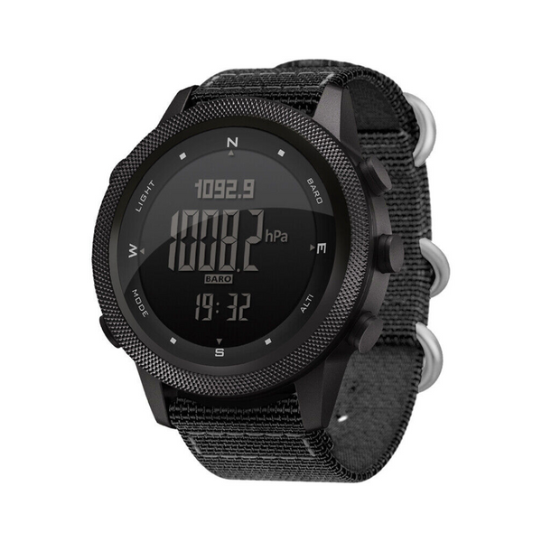 Adventure-Ready Waterproof Sports Watch with Altimeter & Compass