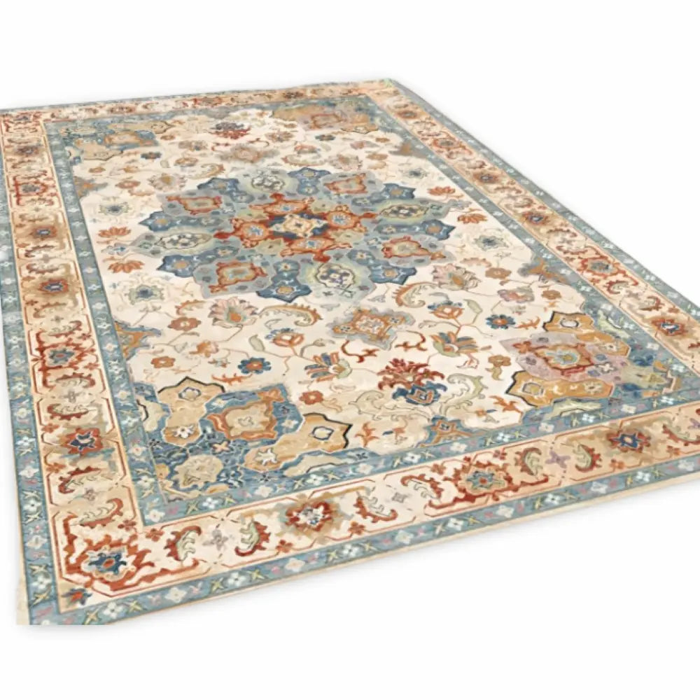 Nordic Style Outdoor Rug with Non-Slip PVC Backing