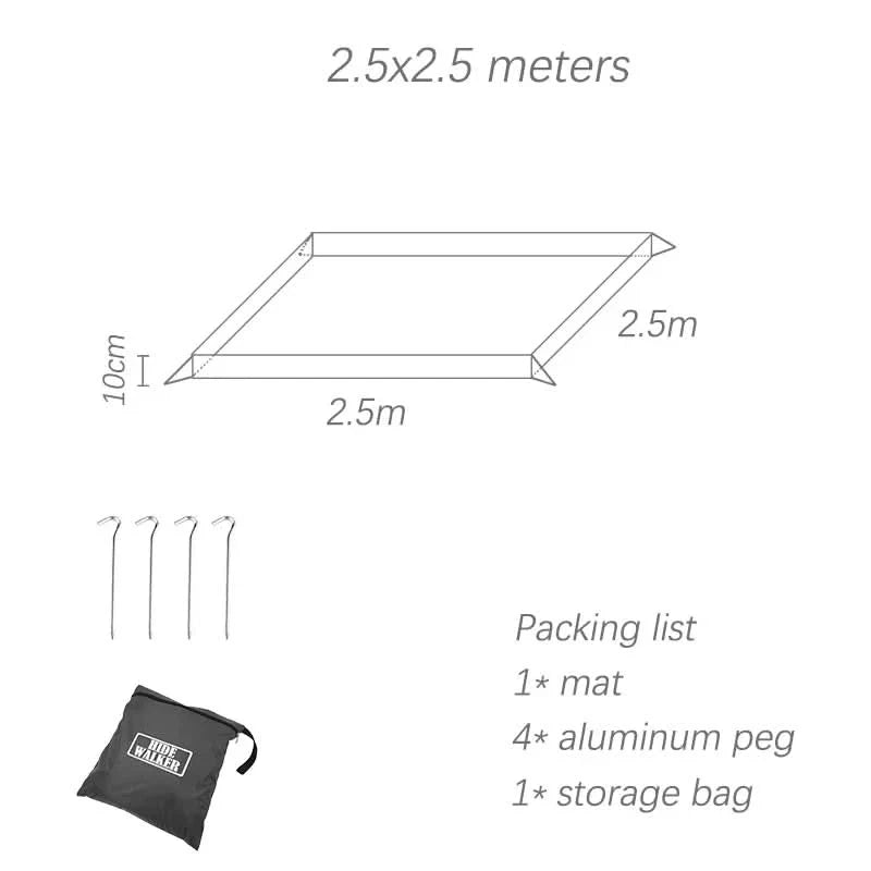 Waterproof Camping Mat for Outdoor Use – 3D Design