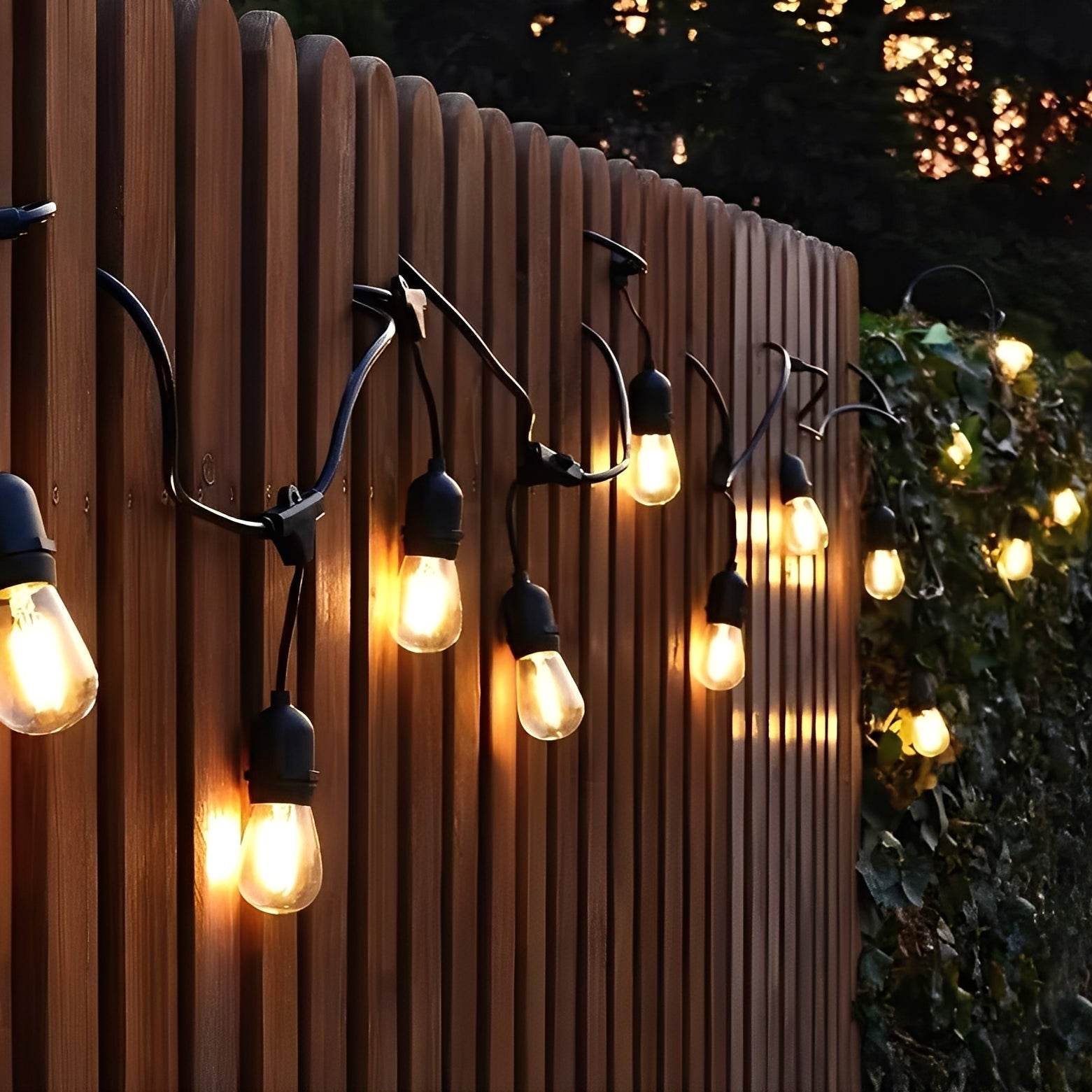 All-Weather LED Fairy Lights - Waterproof Outdoor Lighting
