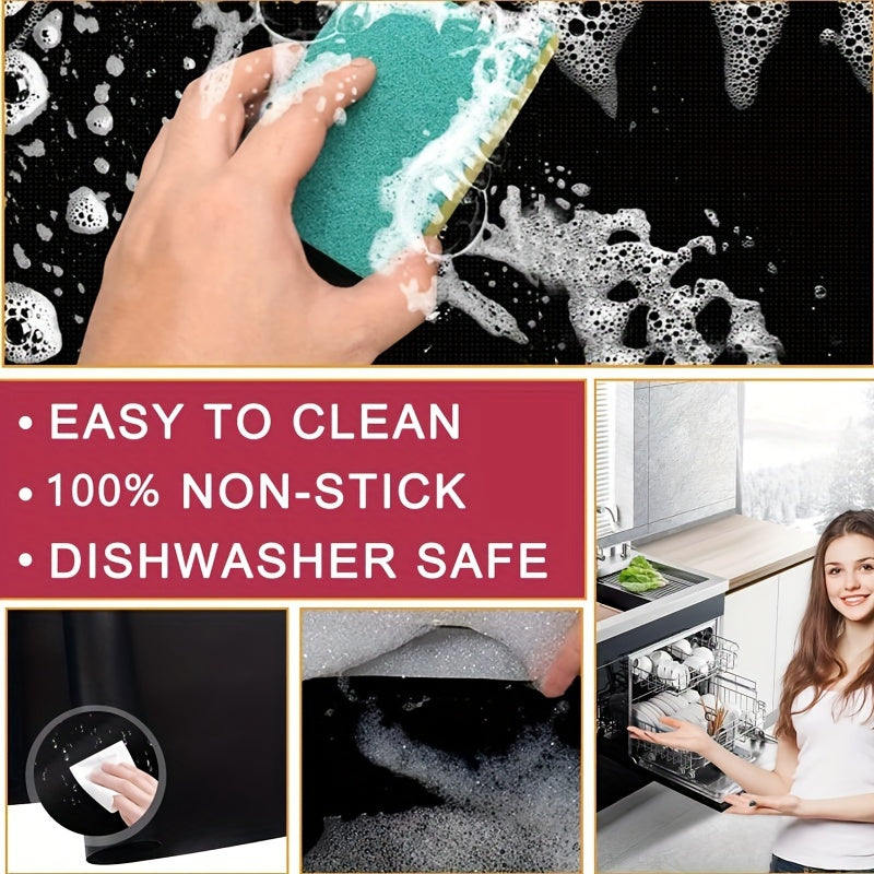 Heat-Resistant Oven Mat – Reusable Cooking Surface Guard