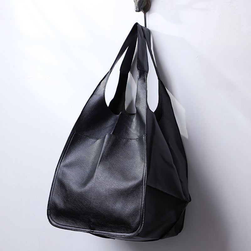 Spacious PU Leather Travel Tote for Effortless Adventures