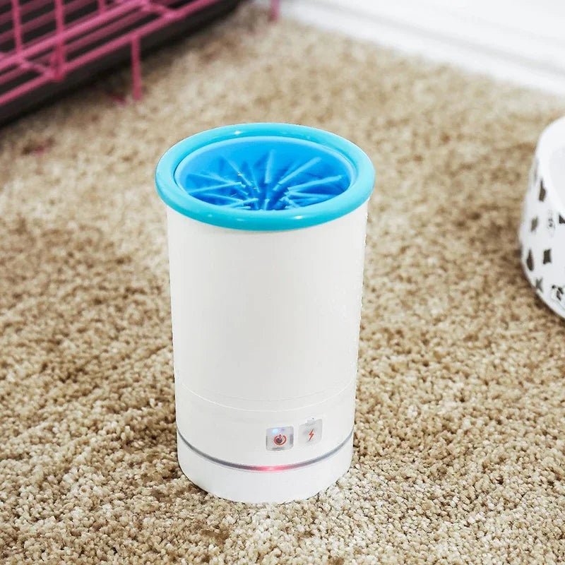 Pet Paw Hygiene System with Soft Cleaning Bristles